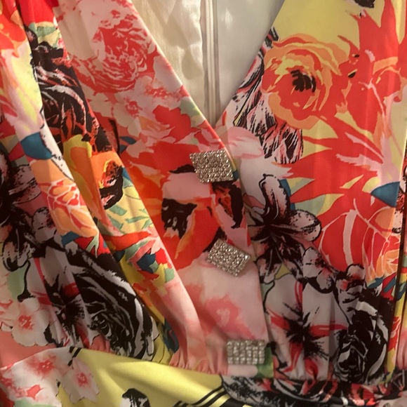 Comino Couture London Drape Silk Designer Dress - Picture 8 of 11